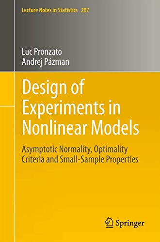 Stock image for Design of Experiments in Nonlinear Models for sale by Books Puddle
