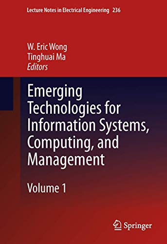 9781461470090: Emerging Technologies for Information Systems, Computing, and Management: 236