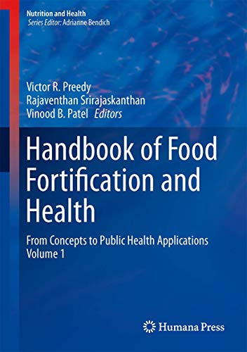 Beispielbild fr Handbook of Food Fortification and Health From Concepts to Public Health Applications Volume 1 zum Verkauf von Buchpark