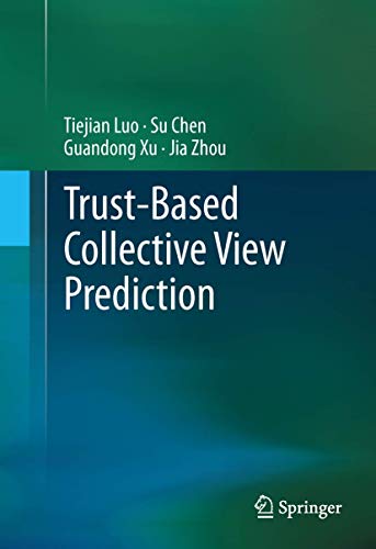 Stock image for Trust-based Collective View Prediction for sale by Buchpark