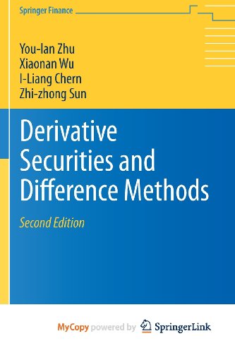 9781461473077: Derivative Securities and Difference Methods