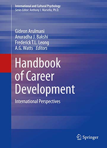 Beispielbild fr Handbook of Career Development: International Perspectives (International and Cultural Psychology) zum Verkauf von Outer Print