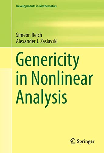 Stock image for Genericity in Nonlinear Analysis for sale by Ria Christie Collections