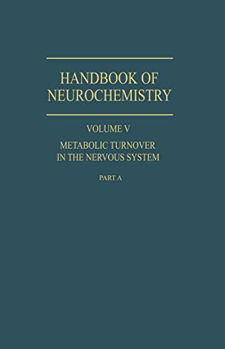 Stock image for Metabolic Turnover in the Nervous System for sale by Lucky's Textbooks