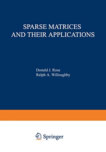 9781461586777: Sparse Matrices and their Applications