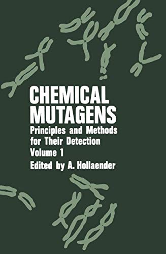 Beispielbild fr Chemical Mutagens: Principles and Methods for Their Detection Volume 1 zum Verkauf von Revaluation Books