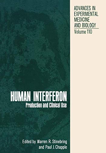 Imagen de archivo de Human Interferon : Production and Clinical Use a la venta por Ria Christie Collections