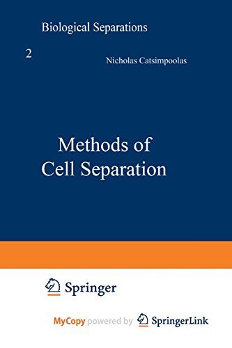 9781461590965: Methods of Cell Separation