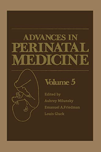 Stock image for Advances in Perinatal Medicine, Volume 5 for sale by Revaluation Books