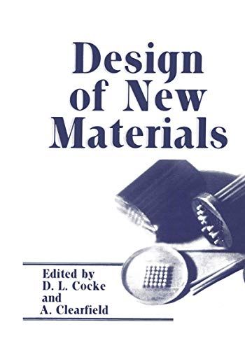 Stock image for Design of New Materials for sale by Revaluation Books