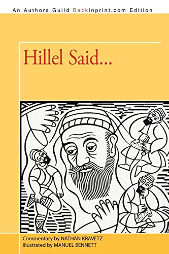 Hillel Said . . . (9781462034956) by Kravetz, Nathan