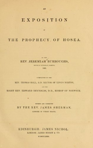 9781462250622: An Exposition of The Prophecy of Hosea