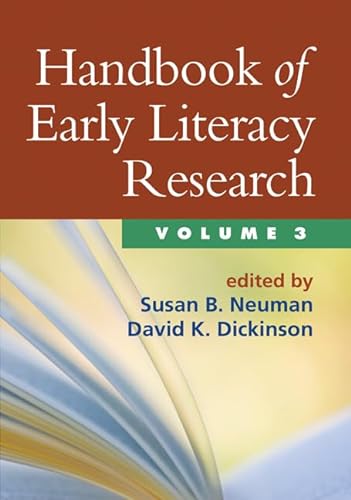 Stock image for Handbook of Early Literacy Research (Volume 3) for sale by Anybook.com