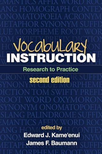 Beispielbild fr Vocabulary Instruction: Research to Practice zum Verkauf von HPB-Ruby