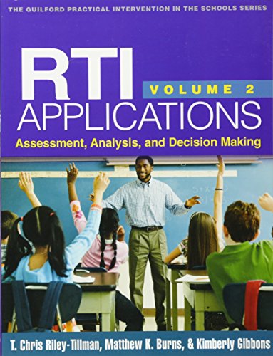 9781462509140: RTI Applications: Assessment, Analysis, and Decision Making (2)