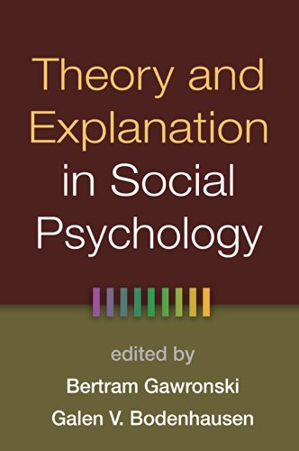 Imagen de archivo de Theory and Explanation in Social Psychology a la venta por HPB-Red