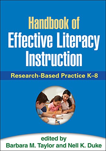 Stock image for Handbook of Effective Literacy Instruction: Research-Based Practice K-8 for sale by BooksRun