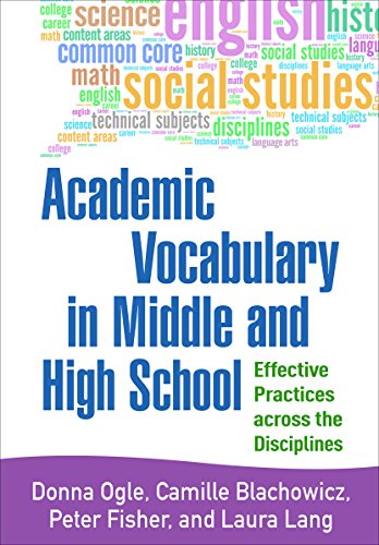 Beispielbild fr Academic Vocabulary in Middle and High School: Effective Practices across the Disciplines zum Verkauf von Books From California