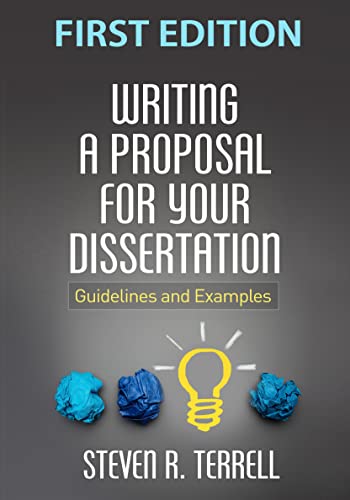 9781462523023: Writing a Proposal for Your Dissertation: Guidelines and Examples