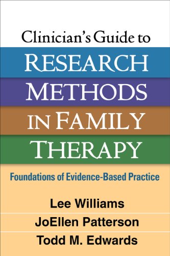 Beispielbild fr Clinician's Guide to Research Methods in Family Therapy: Foundations of Evidence-Based Practice zum Verkauf von BooksRun