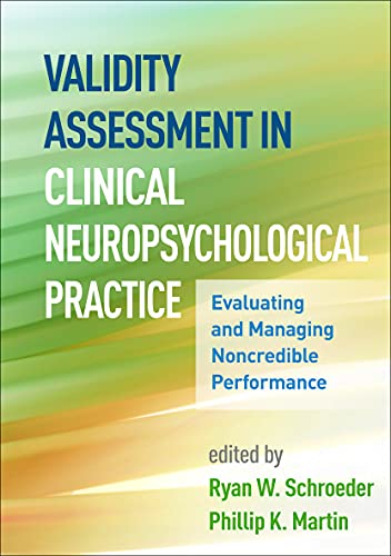 Beispielbild fr Validity Assessment in Clinical Neuropsychological Practice zum Verkauf von Blackwell's