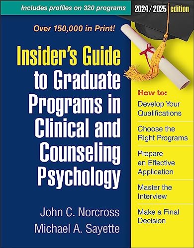 Beispielbild fr Insider's Guide to Graduate Programs in Clinical and Counseling Psychology zum Verkauf von Blackwell's