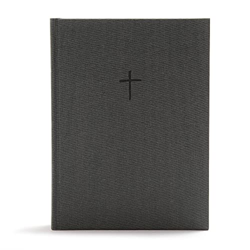 Beispielbild fr CSB Apologetics Study Bible, Charcoal Cloth Over Board, Black Letter, Defend Your Faith, Study Notes and Commentary, Ribbon Marker, Sewn Binding, Easy-to-Read Bible Serif Type zum Verkauf von ZBK Books