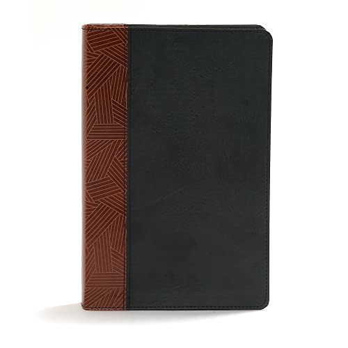 Beispielbild fr CSB Rainbow Study Bible, Black/Tan LeatherTouch zum Verkauf von Books Unplugged