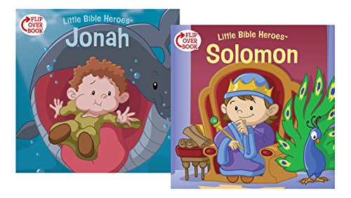 9781462743377: Solomon/Jonah Flip-Over Book (Little Bible Heroes)