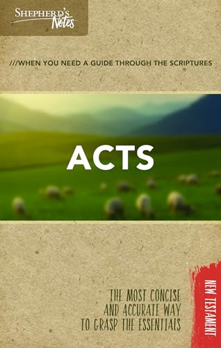 Stock image for Shepherd's Notes: Acts for sale by SecondSale