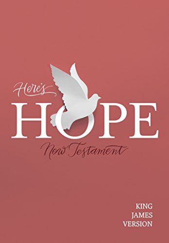 Imagen de archivo de KJV Here's Hope New Testament, Black Letter, Gospel Presentation, Outreach, Evangelism, Easy-to-Read Bible Serif Type a la venta por Your Online Bookstore