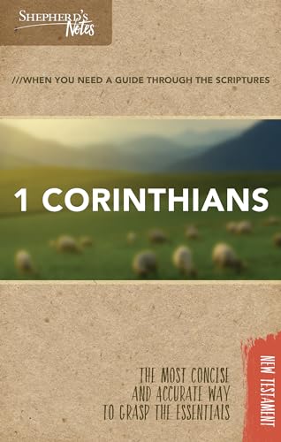 Beispielbild fr Shepherd's Notes: 1 Corinthians zum Verkauf von SecondSale