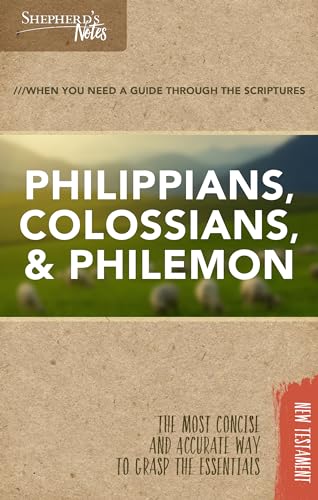 Beispielbild fr Shepherd's Notes: Philippians, Colossians, Philemon zum Verkauf von SecondSale