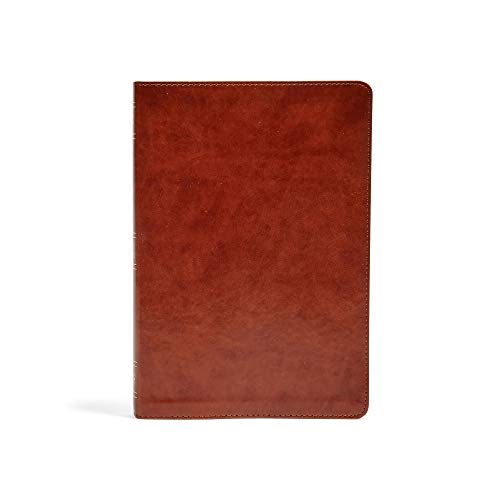 9781462779826: KJV Large Print Ultrathin Reference Bible, British Tan LeatherTouch, Black Letter Edition