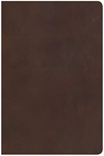 9781462779932: NKJV Giant Print Reference Bible, Brown Genuine Leather