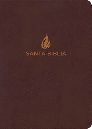 Stock image for RVR 1960 Biblia Letra Sper Gigante marrn, piel fabricada con ndice (Spanish Edition) for sale by Books Unplugged