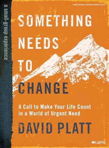 

Something Needs to Change - Bible Study Book