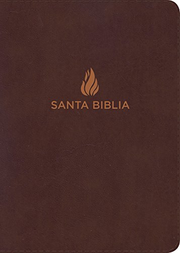 Stock image for NVI Biblia Compacta Letra Grande marrn, piel fabricada (Leather) for sale by Grand Eagle Retail