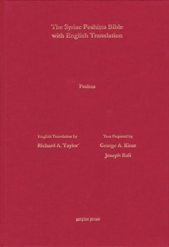 Stock image for The Psalms According to the Syriac Peshitta Version with English Translation for sale by Books Unplugged