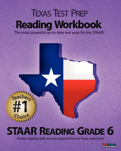 Stock image for Texas Test Prep Reading Workbook, Staar Reading Grade 6 for sale by ThriftBooks-Atlanta