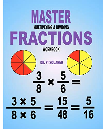 Stock image for Master Multiplying & Dividing Fractions Workbook for sale by Irish Booksellers