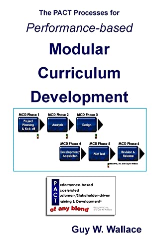 9781463574949: Performance-Based Modular Curriculum Development: A Business-Rational and Rapid Approach to performance-based Instructional Design