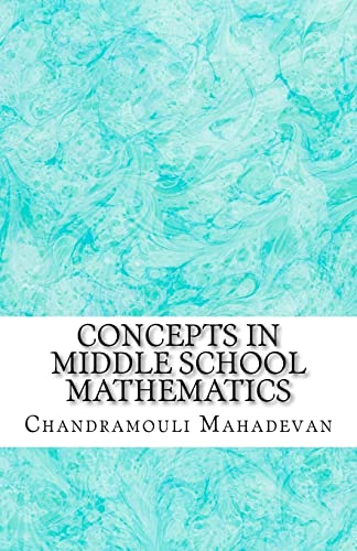 Stock image for Concepts in Middle School Mathematics for sale by THE SAINT BOOKSTORE