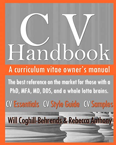 Stock image for CV Handbook : A Curriculum Vitae Owner's Manual for sale by Better World Books: West