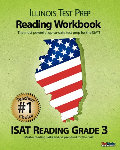 9781463681265: ILLINOIS TEST PREP Reading Workbook ISAT Reading Grade 3: Aligned to the 2011-2012 ISAT Reading Test