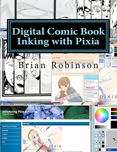 9781463707378: Digital Comic Book Inking with Pixia