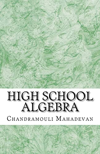 Stock image for High School Algebra for sale by HPB-Diamond