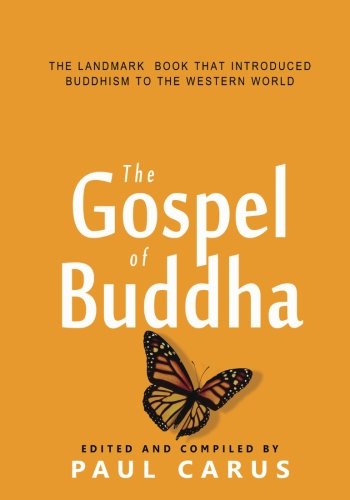 Stock image for The Gospel Of Buddha for sale by HPB-Ruby