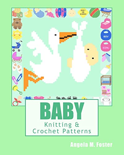 9781463786960: BABY Knitting & Crochet Patterns