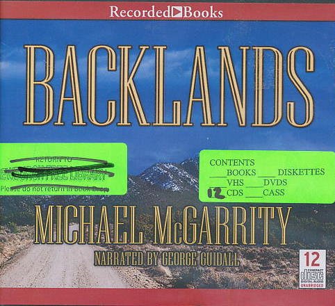 9781464046667: Backlands: A Novel of the American West